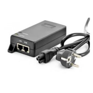 Zasilacz/Adapter PoE+ DIGITUS 802.3at max. 55V 30W Gigabit aktywny