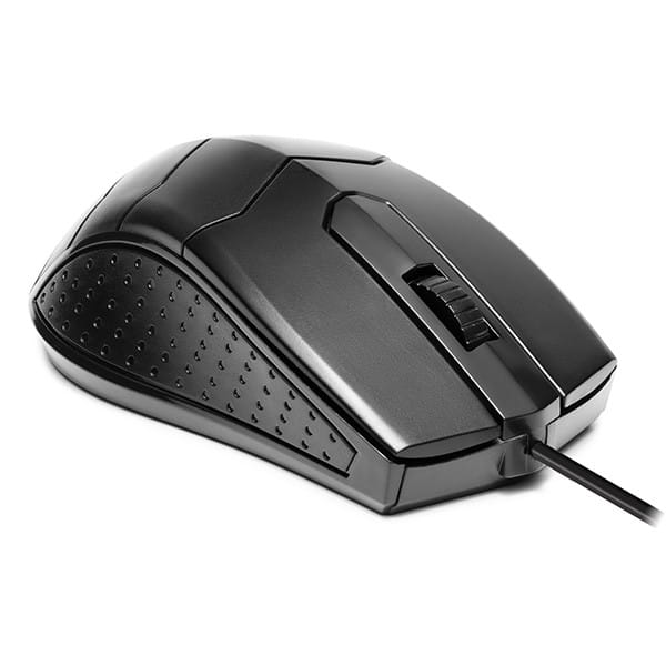 Defender Mysz HIT MB-530, 1000DPI, optyczna, 3kl., 1 scroll, przewodowa USB, czarna, biurowy