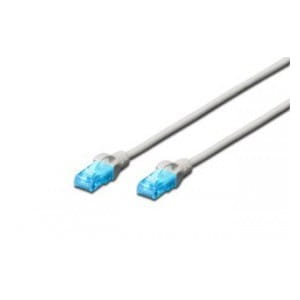 Patchcord DIGITUS UTP kat. 5e 15m PVC szary