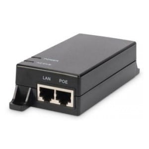 Zasilacz/Adapter PoE DIGITUS 802.3af max. 48V 15.4W Gigabit aktywny
