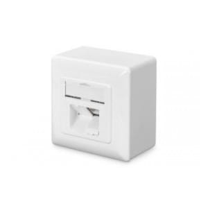 Gniazdo natynkowe DIGITUS 2x RJ45 ekranowane  kat. 6
