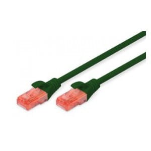 Patchcord DIGITUS UTP kat. 6 2m PVC zielony
