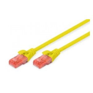 Patchcord DIGITUS UTP kat. 6 7m PVC żółty