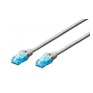 Patchcord DIGITUS UTP kat. 5e 15m PVC biały