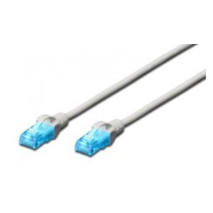 Patchcord DIGITUS UTP kat. 5e 20m PVC biały