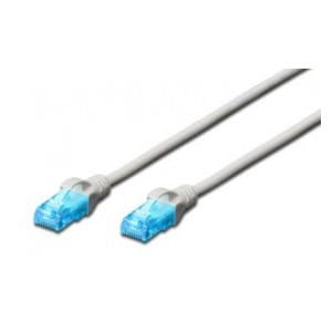 Patchcord DIGITUS UTP kat. 5e 25m PVC biały