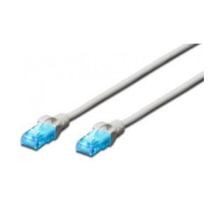 Patchcord DIGITUS UTP kat. 5e 30m PVC biały