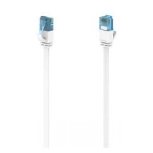 Kabel sieciowy Hama CAT6a U/UTP 10 Gbit/s płaski 5m biały