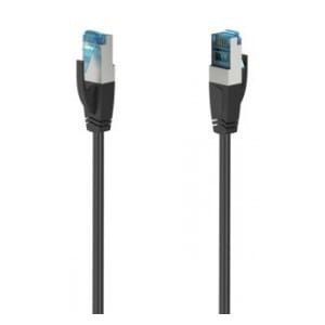 Kabel sieciowy Hama CAT6a S/FTP 10 Gbit/s 15m czarny