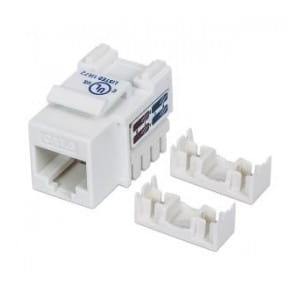 Moduł Keystone Intellinet RJ45 UTP Cat.6, biały