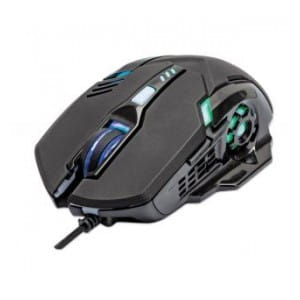 Mysz przewodowa Manhattan 3200dpi optyczna Gamingowa USB/LED