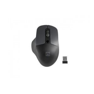 Mysz bezprzewodowa Natec Blackbird 2 optyczna NANO 2.4GHz czarna z cichym klikiem