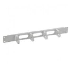 Organizer Kabli Intellient Rack 19" 1U 4 uchwyty, szary