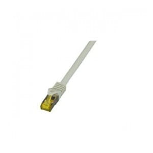 Patchcord 100% miedź EFB Cat.6a LSZH S/FTP, 1m, szary Kabel Cat.7