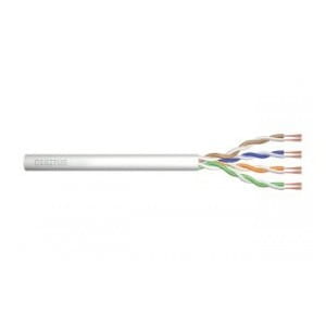 Kabel teleinformatyczny patchcordowy DIGITUS kat.5e, U/UTP, linka, AWG 26/7, PVC, 100m, szary, karton
