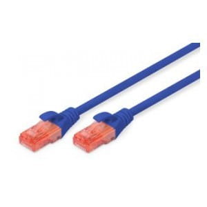 Patchcord DIGITUS UTP kat. 6 10m PVC niebieski