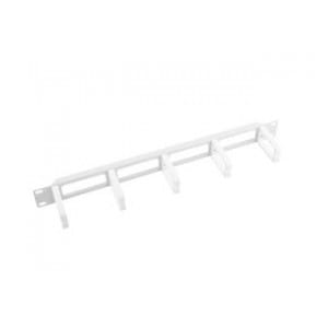 Organizer kabli Lanberg AK-1201-S 19" 1U z zaślepką - typ A szary