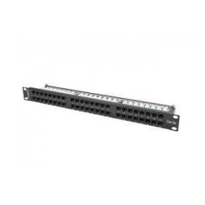 Patch panel Lanberg PPU5-1048-B 48 port 1U kat.5e czarny