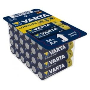 Baterie VARTA Longlife AA 1.5V 24szt