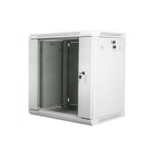 Szafa instalacyjna Rack wisząca 19" 12U 600x450 szara Lanberg (flat pack)