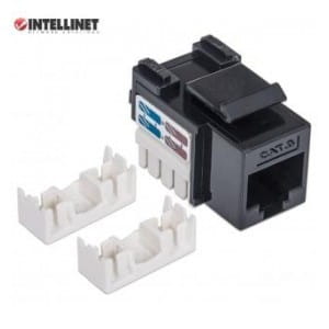 Moduł Keystone Intellinet RJ45 UTP Cat.6, czarny