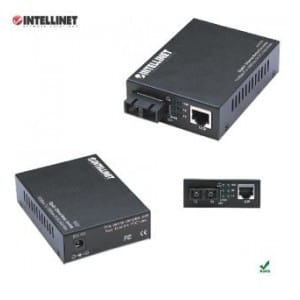 Media konwerter Intellinet 1000Base-T RJ45/1000Base-SX SC MM