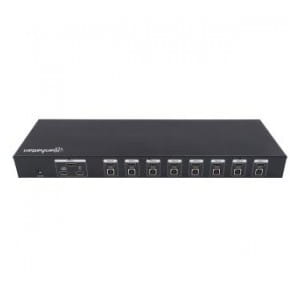 Przełącznik KVM Manhattan 8-portowy HDMI/USB Full HD 1080p