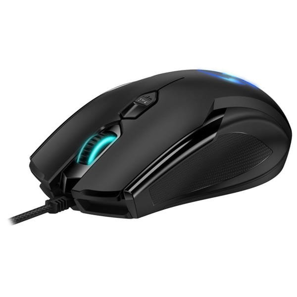 Genius Mysz X-1 600, 3200DPI, optyczna, 4kl., przewodowa USB, czarna