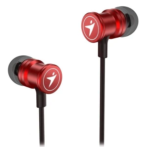 Genius HS-M316, słuchawki z mikrofonem, przewodowaczerwona, 2.0, douszne, 3.5 mm jack