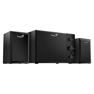 Genius głośniki SW-2.1 350, 2.1, 15W, czarne, kontroler, kontrola tonów niskich i wysokich, 3,5 mm jack, 40Hz~20kHz