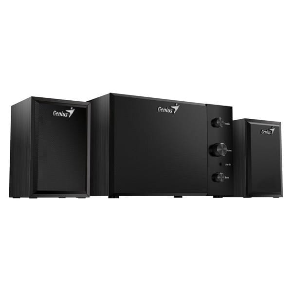 Genius głośniki SW-2.1 350, 2.1, 15W, czarne, kontroler, 3,5 mm jack, 40Hz~20kHz