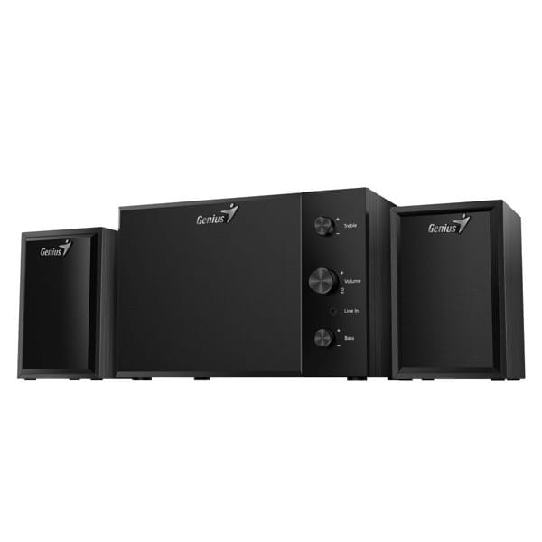 Genius głośniki SW-2.1 350, 2.1, 15W, czarne, kontroler, 3,5 mm jack, 40Hz~20kHz