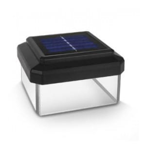 Lampa solarna LED na słupek GreenBlue GB128 100x100mm, daszek kopertowy