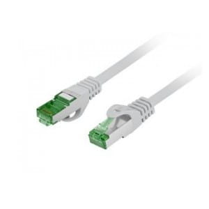 Patchcord Lanberg S/FTP kat.7 10m LSZH CU fluke passed szary