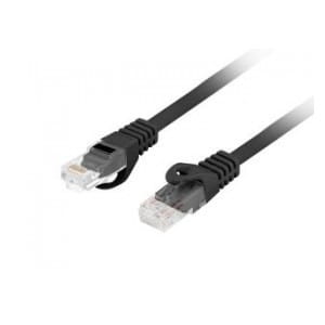 Patchcord Lanberg UTP kat.6 2m LSZH CU fluke passed czarny