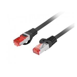 Patchcord Lanberg S/FTP kat.6 3m LSZH CU fluke passed czarny