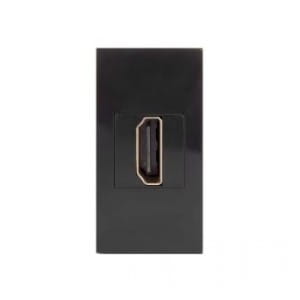 Gniazdo HDMI Maclean MCE720B pojedyncze, czarne