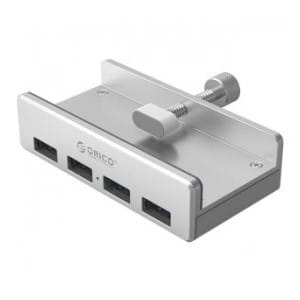 Hub USB Orico MH4PU-SV-BP przykręcany, 4 porty USB 3.1 Gen 1
