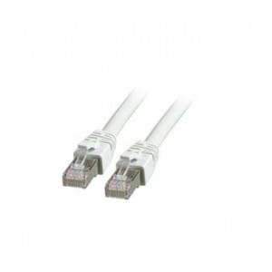 Patchcord 100% miedź EFB Cat.8.1 LSZH S/FTP, 1m, szary