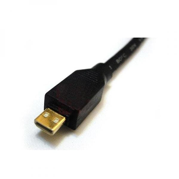 Kabel HDMI M- HDMI (micro) M, HDMI HIGH SPEED with ETHERNET, 1m, czarna