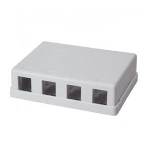 Puszka natynkowa Keystone LogiLink NK4034 4 porty UTP