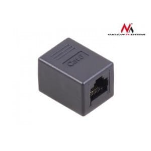 Łącznik RJ45 Maclean MCTV-811 Cat6 gniazdo-gniazdo, beczka