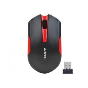 Mysz bezprzewodowa A4Tech V-TRACK G3-200N-1 Black+Red WRLS