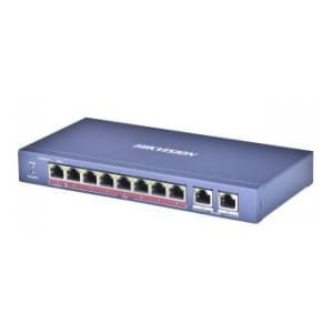 Switch niezarządzalny HIKVISION DS-3E0310HP-E /M(B) 8x 10/100 Mbps PoE ports