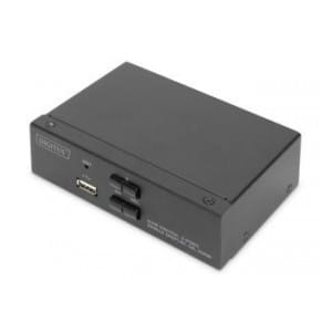 Przełącznik KVM DIGITUS 2 portowy HDMI, 4K 30Hz