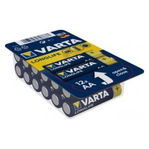 Baterie VARTA Longlife AA 1.5V 12szt