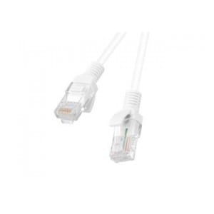 Patchcord Lanberg UTP kat.5e 30m biały fluke passed