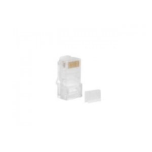 Wtyk sieciowy Lanberg PLU-6000 RJ-45 8P8C kat. 6 UTP 100 sztuk z prowadnicą