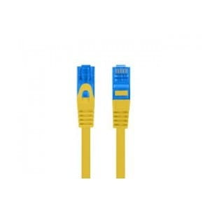 Patchcord Lanberg S/FTP kat.6A 1m LSZH CCA fluke passed żółty