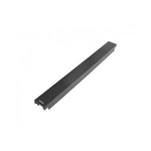 Zaślepka do szaf Lanberg AKP-1401-B 19" 1U szybkomontażowa plastikowa ognioodporna czarna